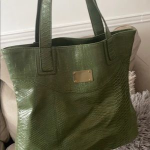 Faux Snake skin Tote bag